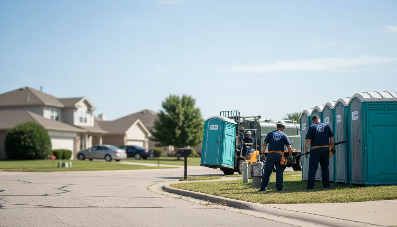 Porta Potty Rental in Welch, TX near me